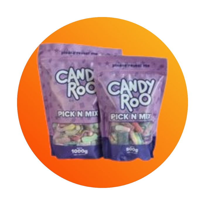 Classic Fizzy and Fizzless Pick n Mix Pouch