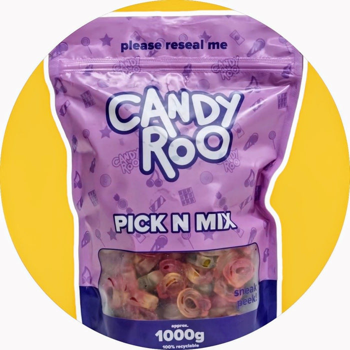 1Kg Bulk Pouch - Haribo Jelly Friendship Rings