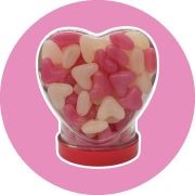 Jelly love hearts (Vegan and Halal)