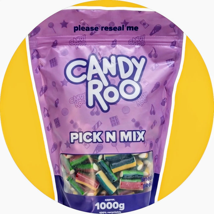 1Kg Bulk Pouch - Rainbow Pencils