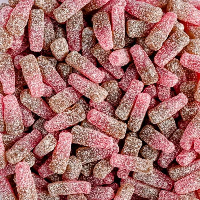1Kg Vegan Bulk Pouch - Fizzy cherry cola bottles