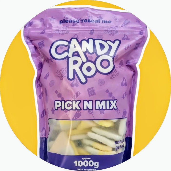 1Kg Vegan Bulk Pouch - Tutti Fruity Bubs