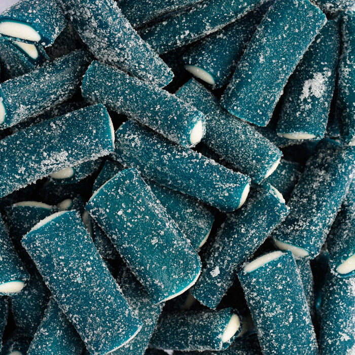 1Kg Bulk Pouch - Fizzy Blue Raspberry Pencils
