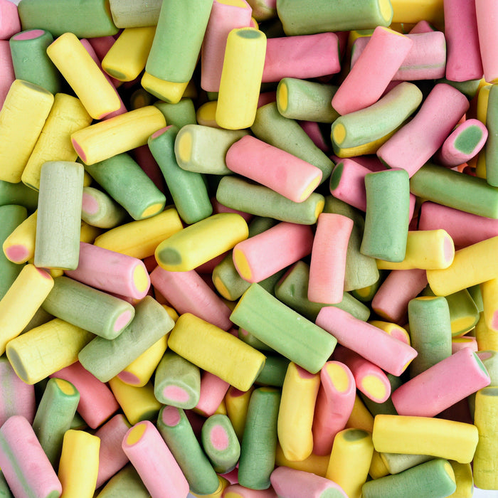 1Kg Bulk Pouch - Haribo Rhubarb & Custard Pencils