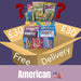 £30 Mystery box of American sweets and chocolate selected by our sweet specialists