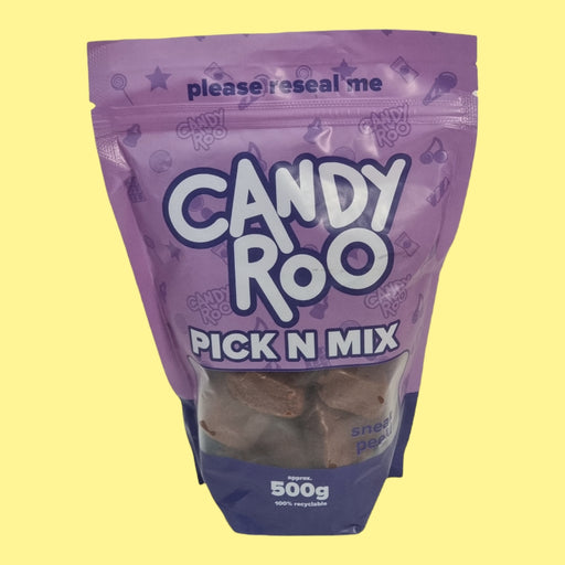 500g pouch of chocolate fudge