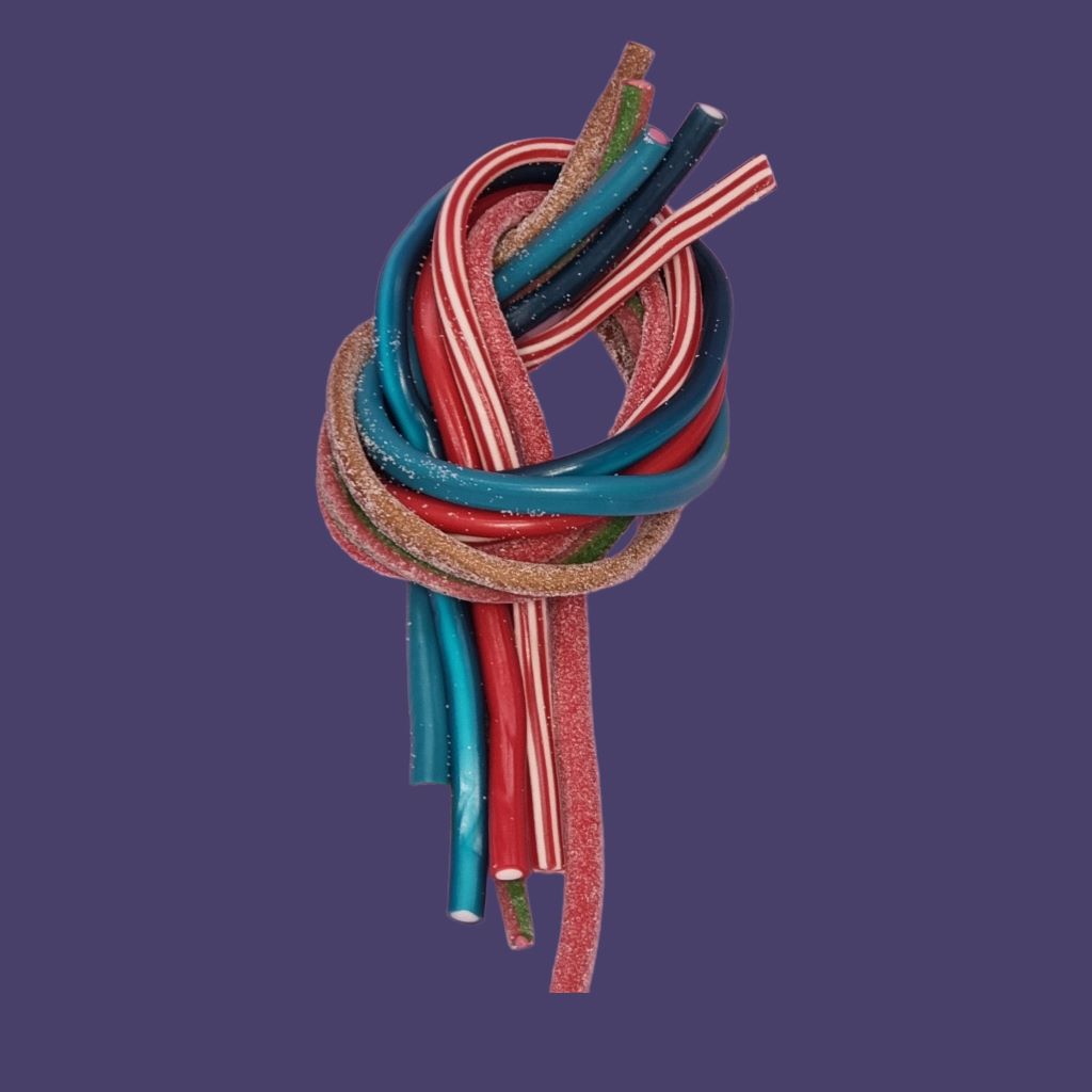 Mixed flavours of Candyroo's 15cm pencil cables