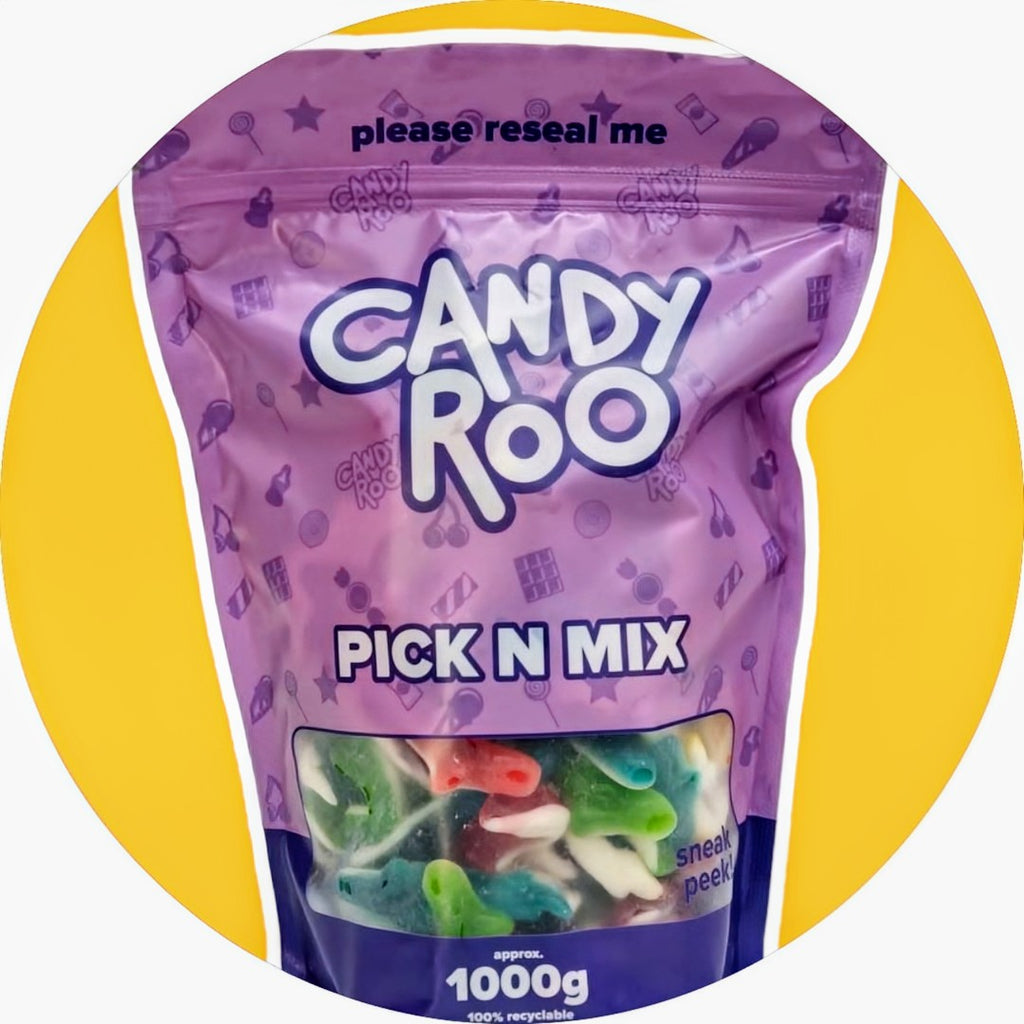 Bulk Pouch Jelly Sharks