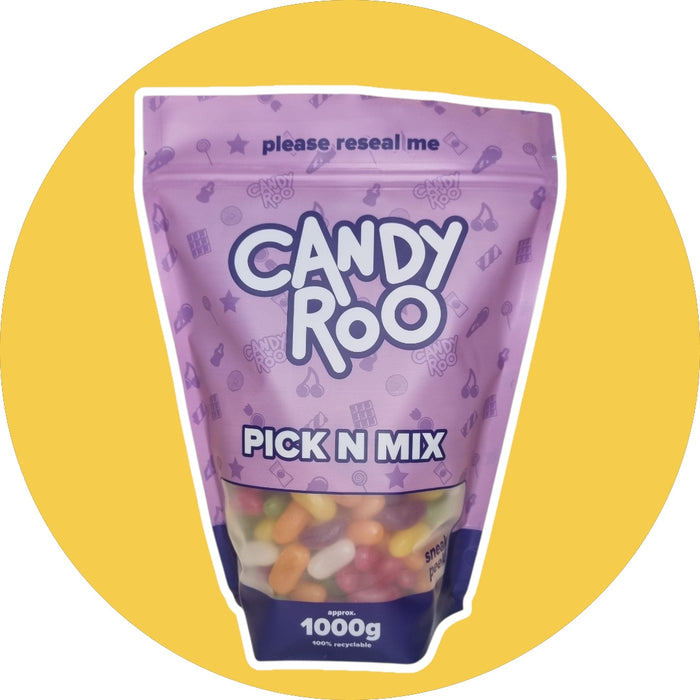 1Kg Bulk Pouch - Jelly Beans