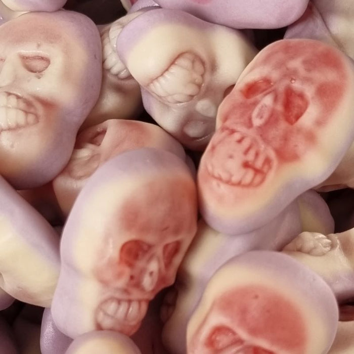 1Kg Bulk Pouch - Jelly Filled Skulls
