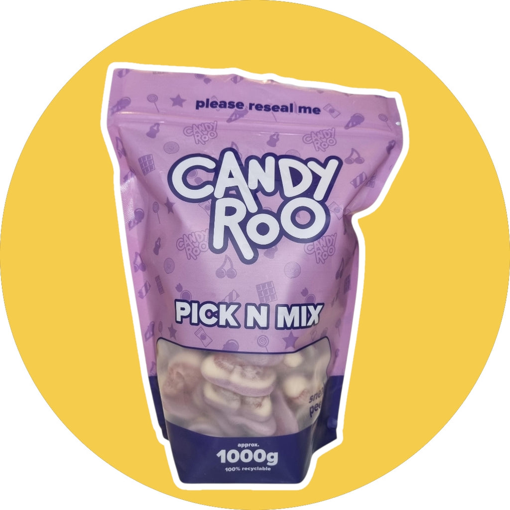 Bulk Pouch Jelly Filled Skulls
