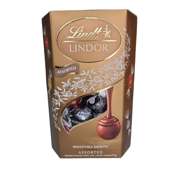 Lindt Lindor Milk Chocolate Assorted Truffles Carton 200G