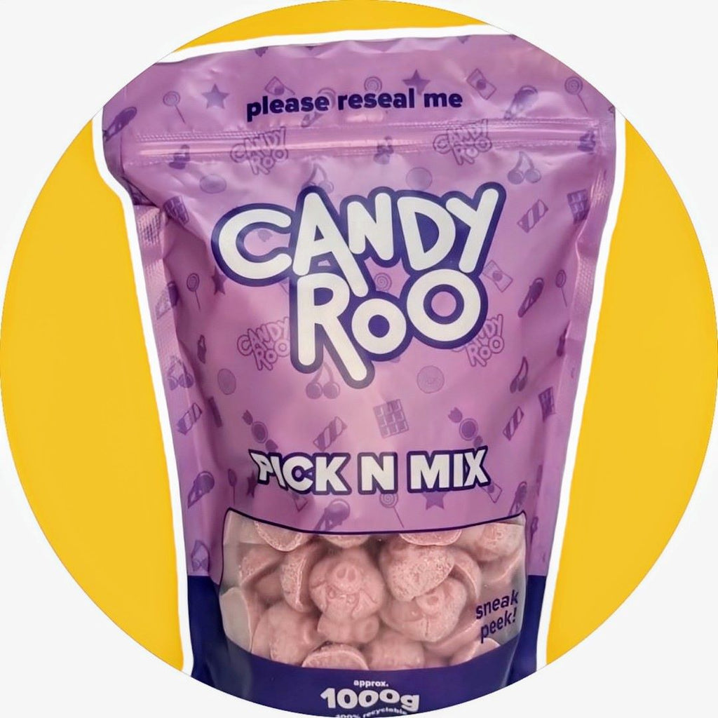 Bulk Pouch Strawberry Chocolate Porky Pigs
