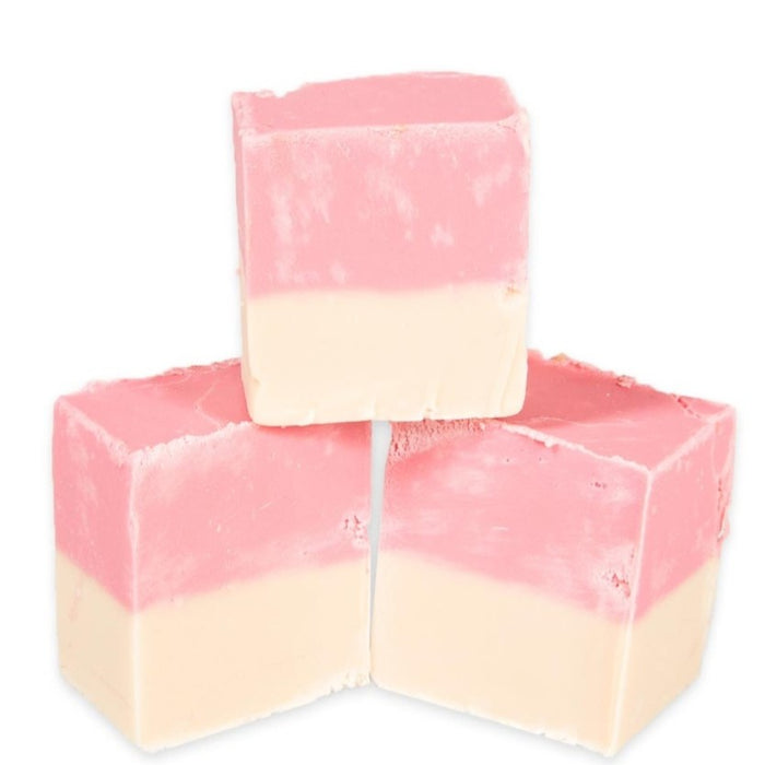 Strawberry and Cream fudge 500g Pouch - Dairy Free