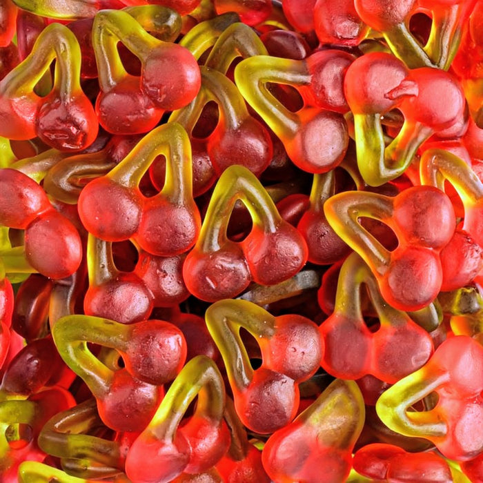 1Kg Bulk Pouch - Jelly Cherries