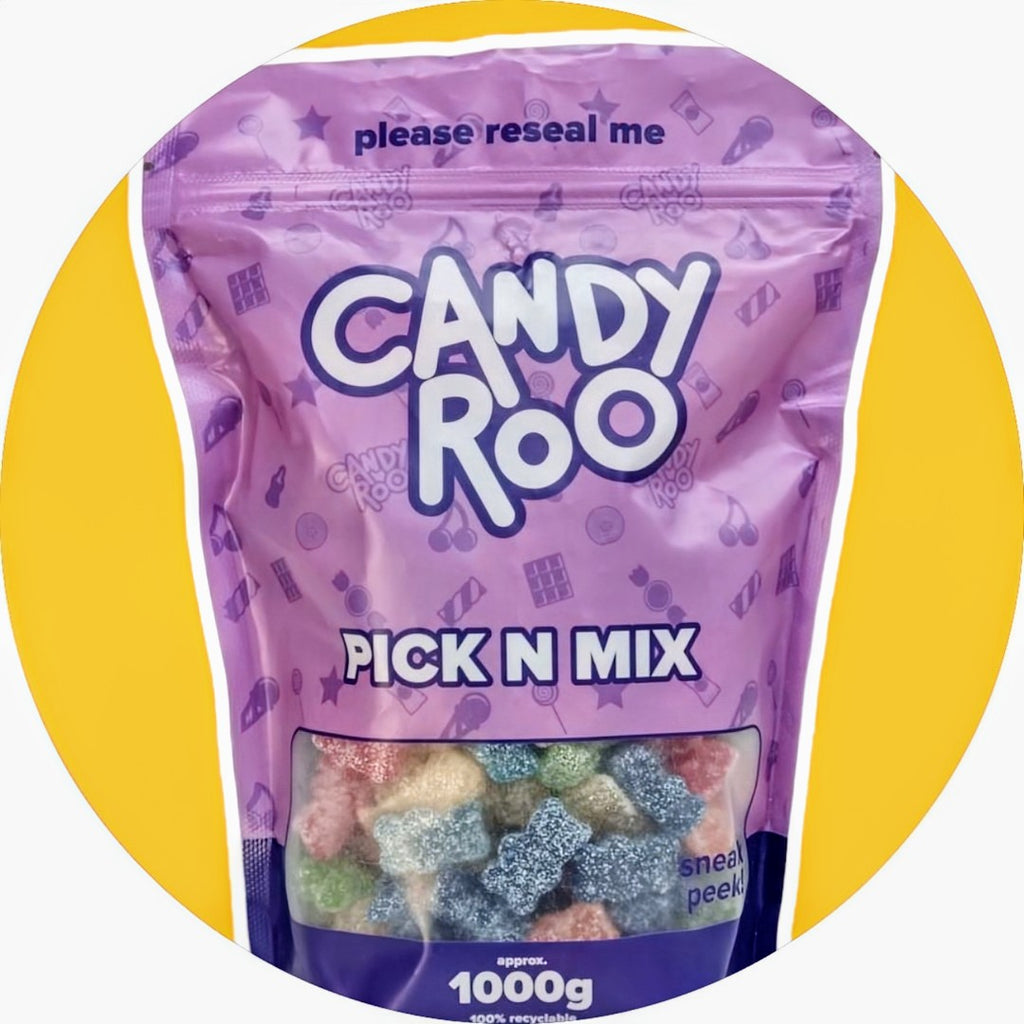 Vegan Bulk Pouch Fizzy Bears