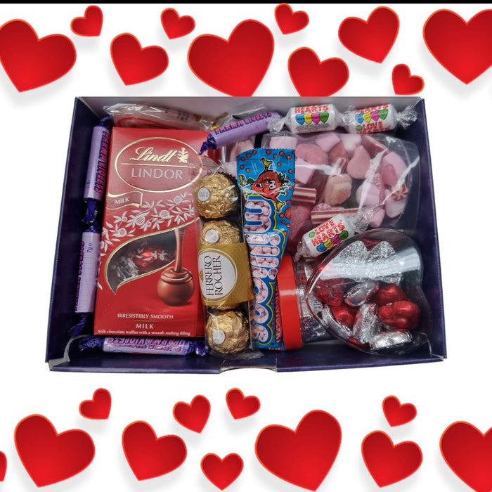 Valentines Sweet and Chocolate Gift Box