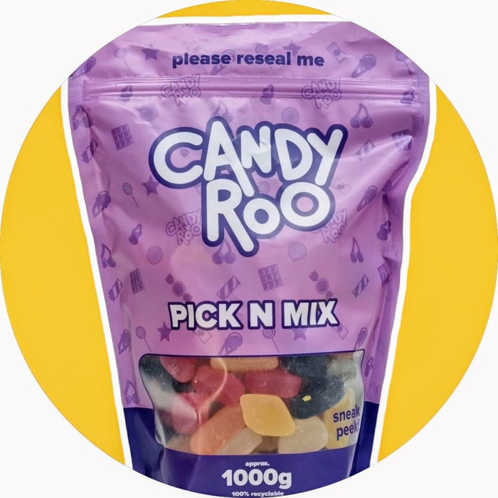 1Kg Bulk Pouch - Wine Gums