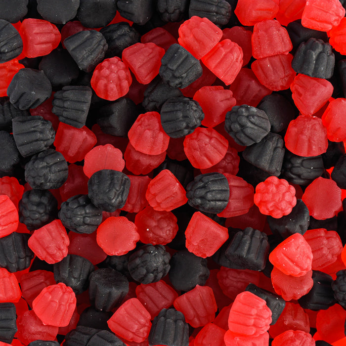 1Kg Bulk Pouch - Blackberry and Raspberry Gums