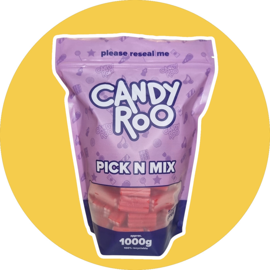 Bulk Pouch Strawberry Bricks
