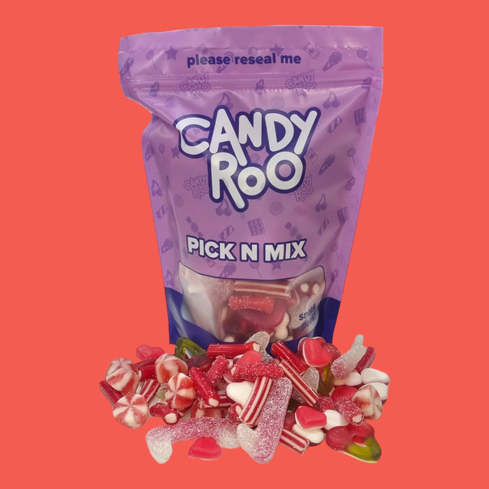 Red mix pick n mix in a 1kg pouch