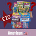 £20 Mystery box of American sweets and chocolate picked by our sweet specialists  