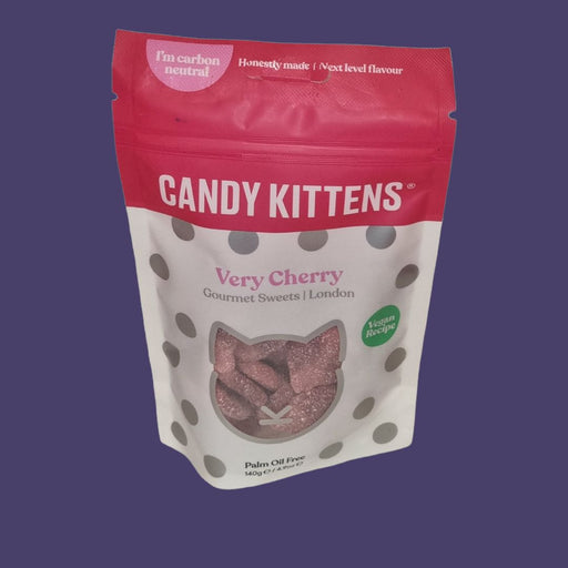 Candy Kitten Vegan Sweets - Very Cherry Flavour 140g