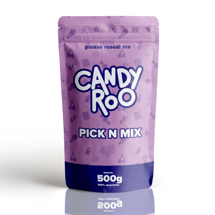 Classic Fizzy and Fizzless Pick n Mix Pouch