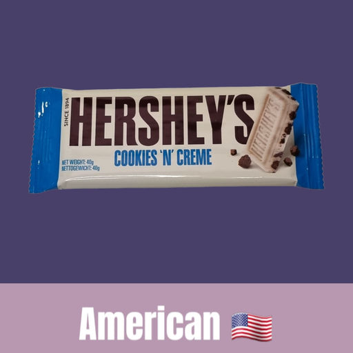 Hershey's Chocolate bar 40g Cookies n creme Flavour