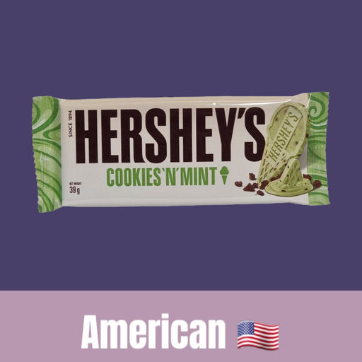 Hershey's Chocolate bar 39g Cookies n mint Flavour