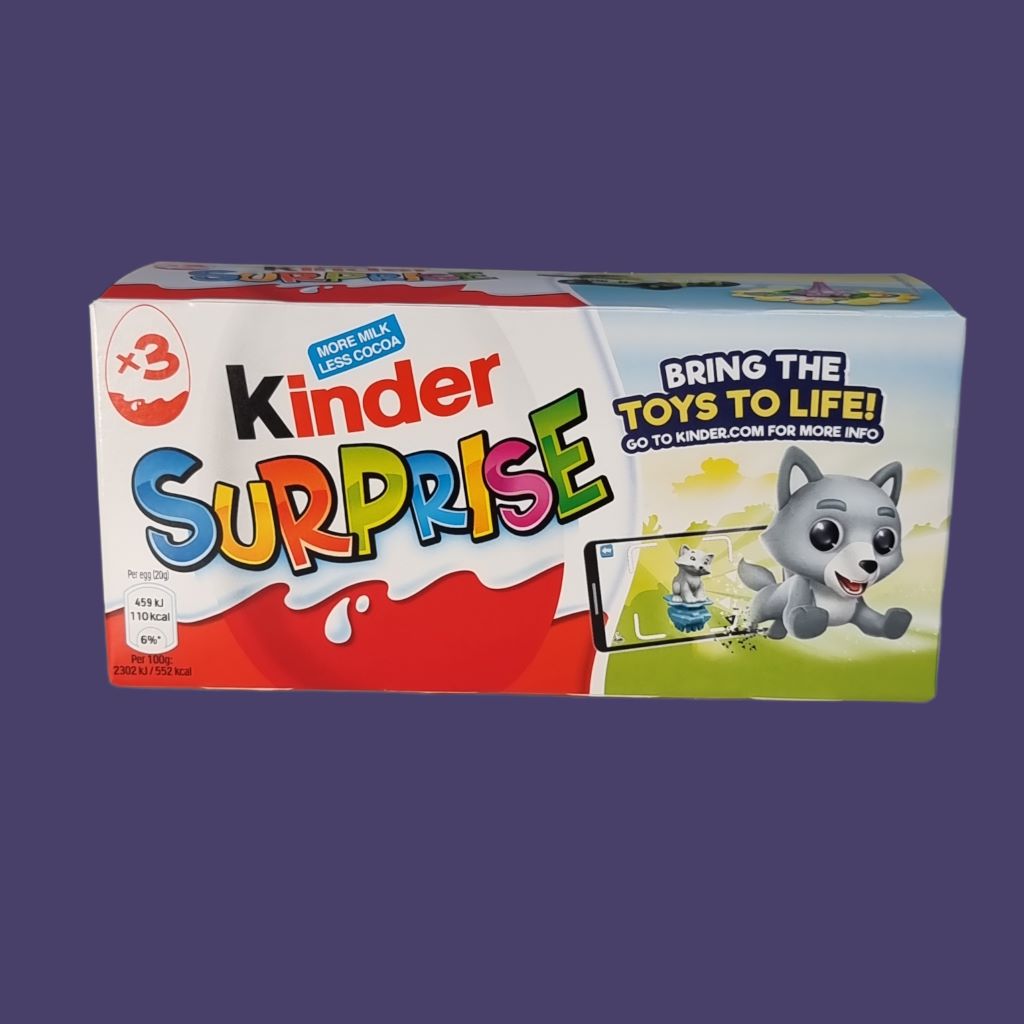 Kinder egg store 3 pack