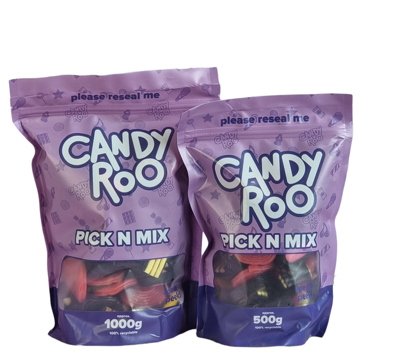 Candyroo's liquorice pick and mix pouch