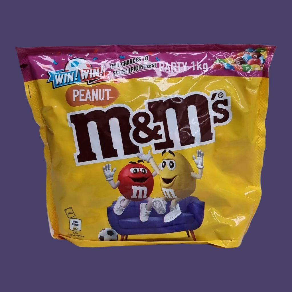 M&M's Peanut Chocolate Bulk Bag - 1kg - M&M's Chocolate Party Bulk Bag - 1kg